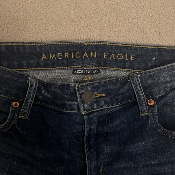 American Eagle Next Level Stretch Jeans Distressed Slim Jeans Men’s 36x32. - Picture 4 of 6